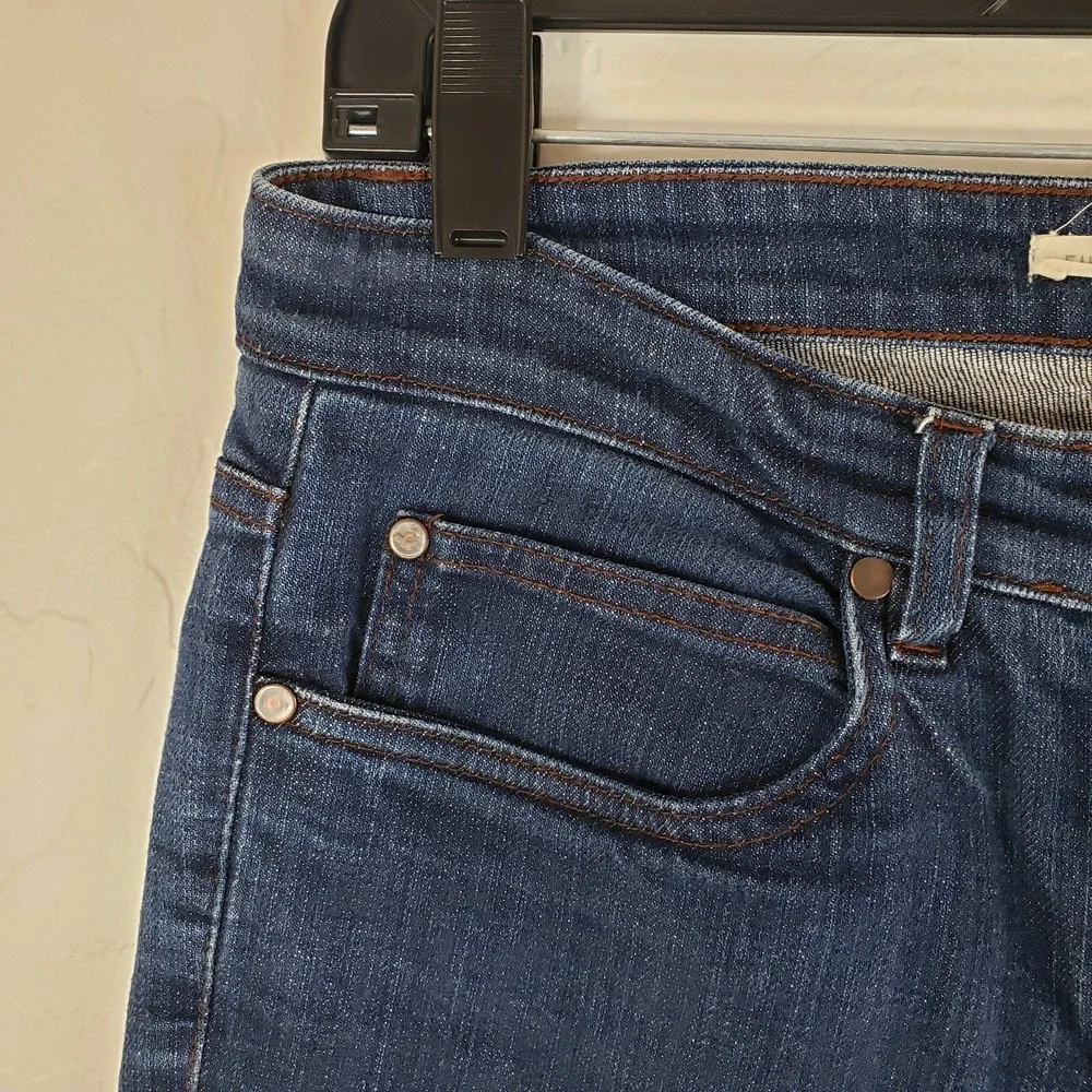 Eileen Fisher 30x17 Capri‎ Jeans Women's Small Blue Denim Capri Pants
